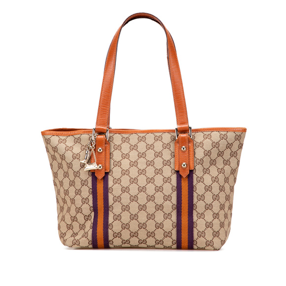 Pre-Loved Gucci GG Canvas Jolicoeur Tote - Picture 1 of 11